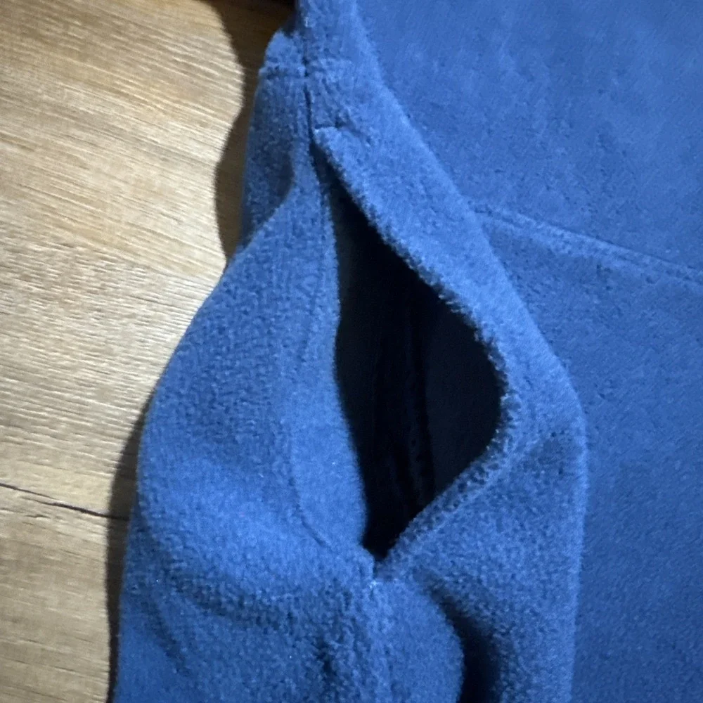 Vintage Patagonia Synchilla Men's Size XL 1/2 Zip Marsupial Fleece Blue‎ 2004